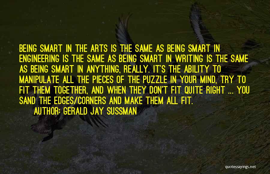 Sand Art Quotes By Gerald Jay Sussman
