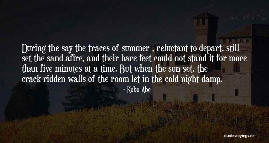 Sand Feet Quotes By Kobo Abe