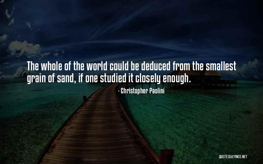 Sand Grain Quotes By Christopher Paolini Sand Grain Quotes By Christopher Paolini