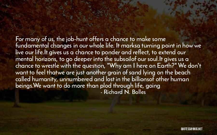 Sand Grain Quotes By Richard N. Bolles Sand Grain Quotes By Richard N. Bolles