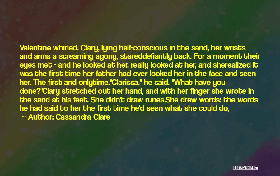 Sand In Hand Quotes By Cassandra Clare