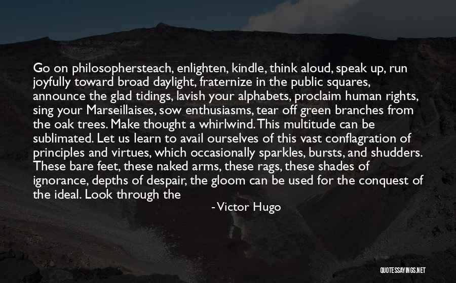 Sand On My Feet Quotes By Victor Hugo