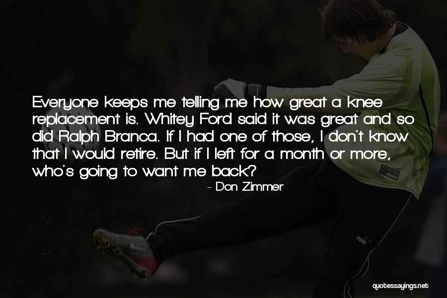 Sandalio Sainz Quotes By Don Zimmer Sandalio Sainz Quotes By Don Zimmer