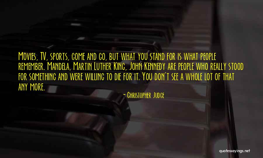 Sandalye Minderleri Quotes By Christopher Judge Sandalye Minderleri Quotes By Christopher Judge