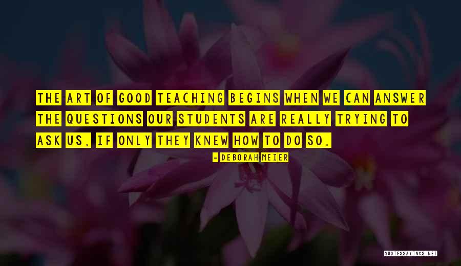 Sandasy Quotes By Deborah Meier Sandasy Quotes By Deborah Meier