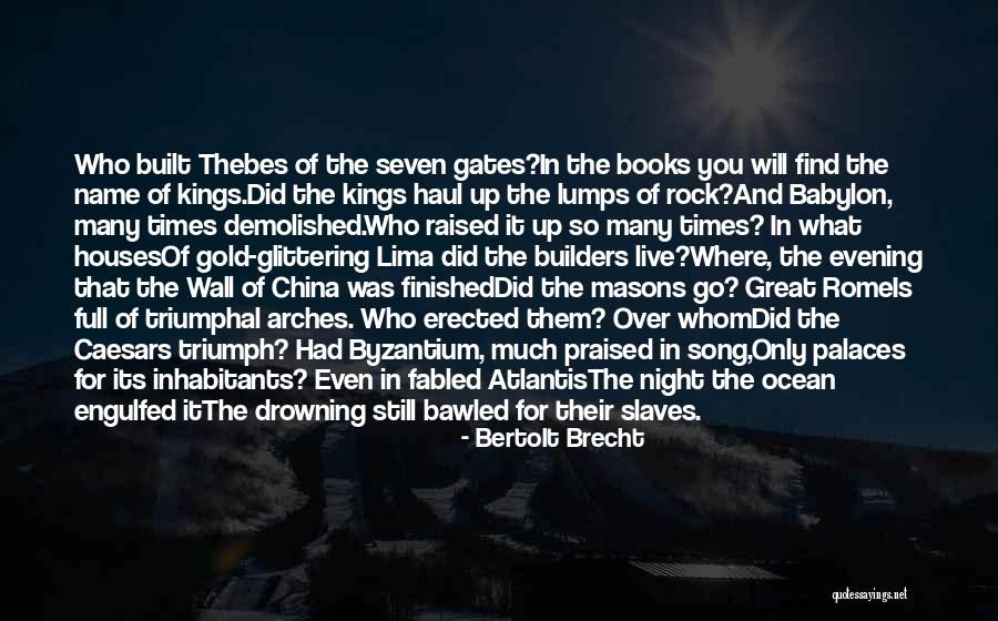 Sandbags Home Quotes By Bertolt Brecht Sandbags Home Quotes By Bertolt Brecht