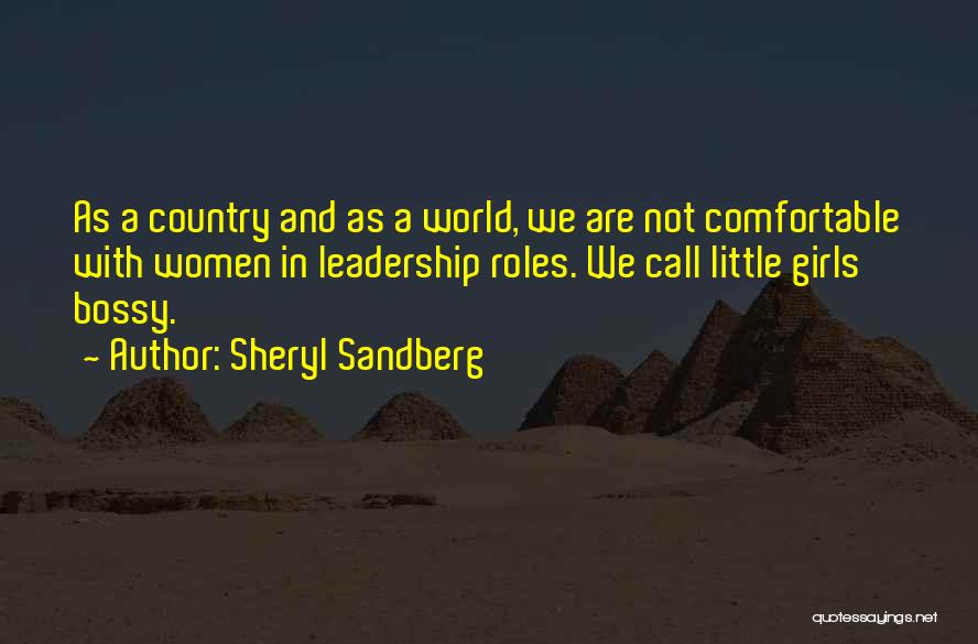 Sandberg Leadership Quotes By Sheryl Sandberg