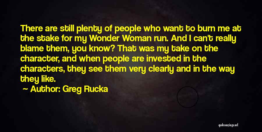 Sandbridge Va Quotes By Greg Rucka