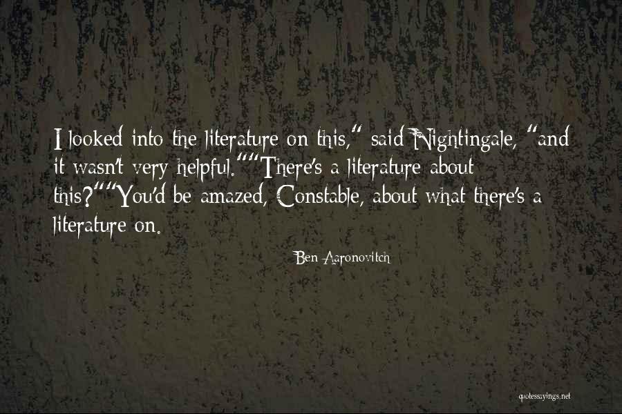 Sandifer Propane Quotes By Ben Aaronovitch Sandifer Propane Quotes By Ben Aaronovitch
