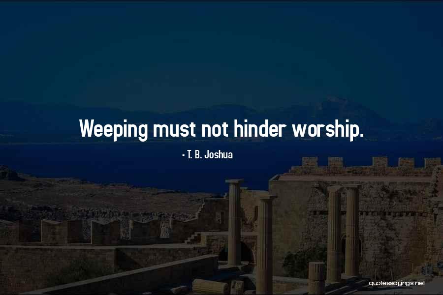 Sandile Shezi Quotes By T. B. Joshua