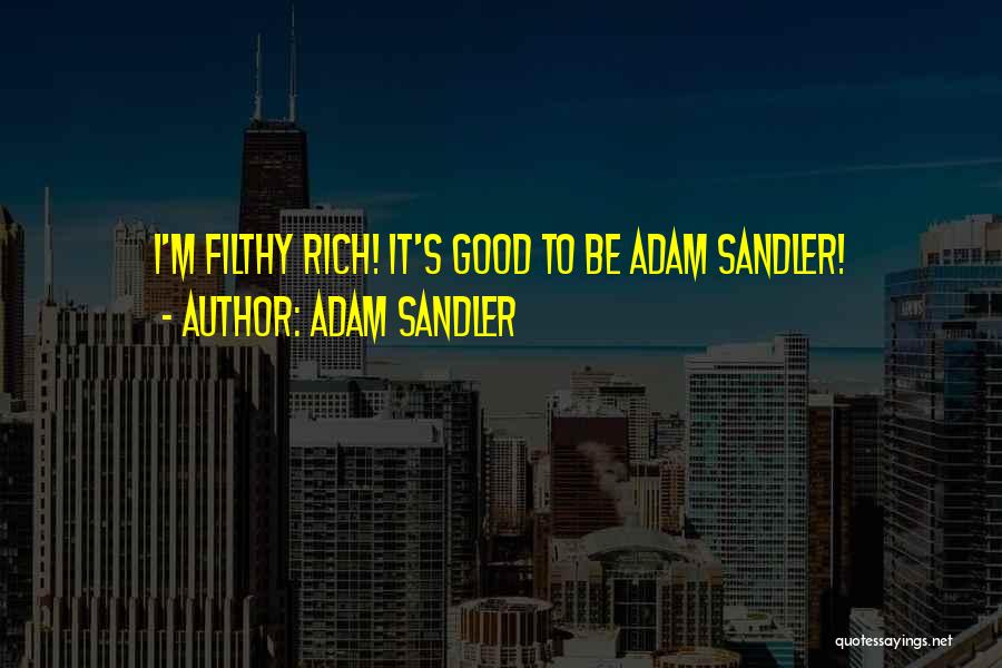 Sandler Quotes By Adam Sandler