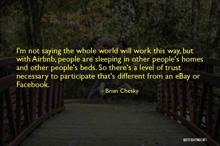 Sandmann Cnn Quotes By Brian Chesky Sandmann Cnn Quotes By Brian Chesky