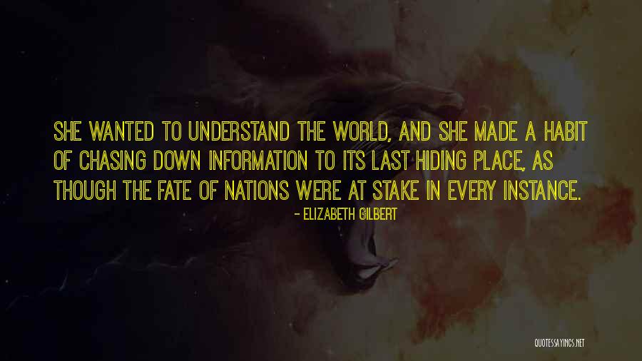 Sandmarc Quotes By Elizabeth Gilbert