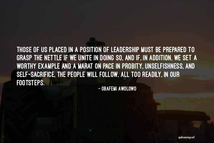 Sandmeier K Lliken Quotes By Obafemi Awolowo Sandmeier K Lliken Quotes By Obafemi Awolowo