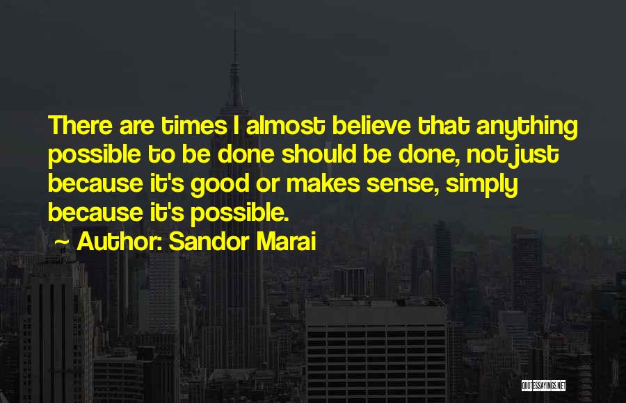 Sandor Marai Quotes 181249