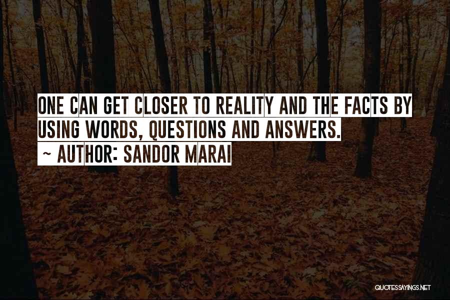 Sandor Marai Quotes 75670