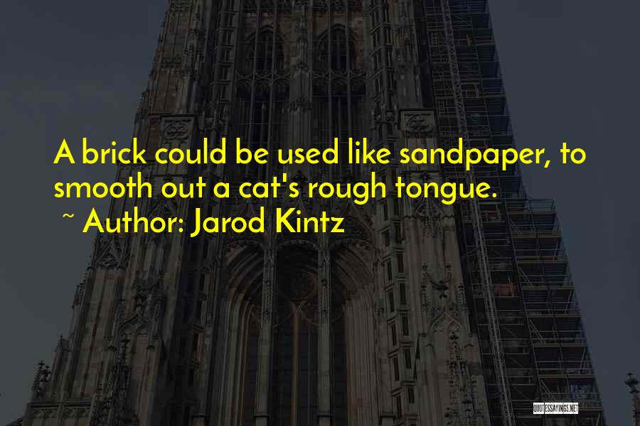 Sandpaper Quotes By Jarod Kintz