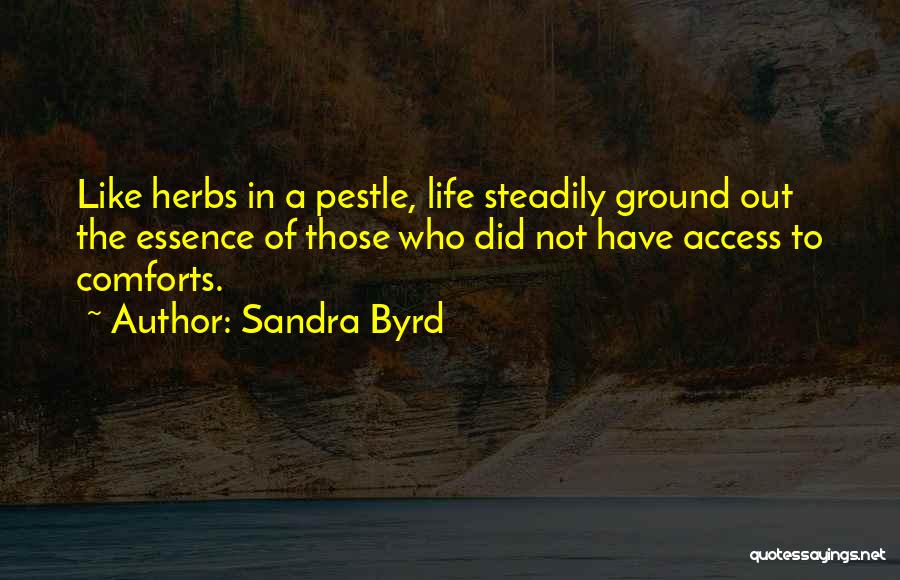 Sandra Byrd Quotes 462781