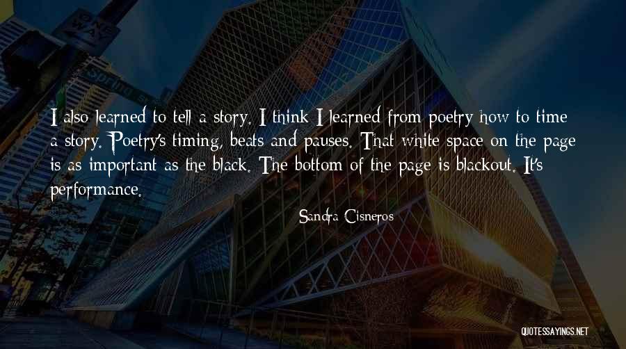 Sandra Cisneros Poetry Quotes By Sandra Cisneros