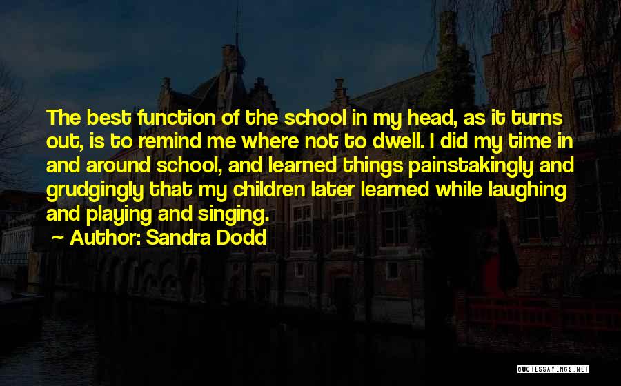 Sandra Dodd Quotes 1244967