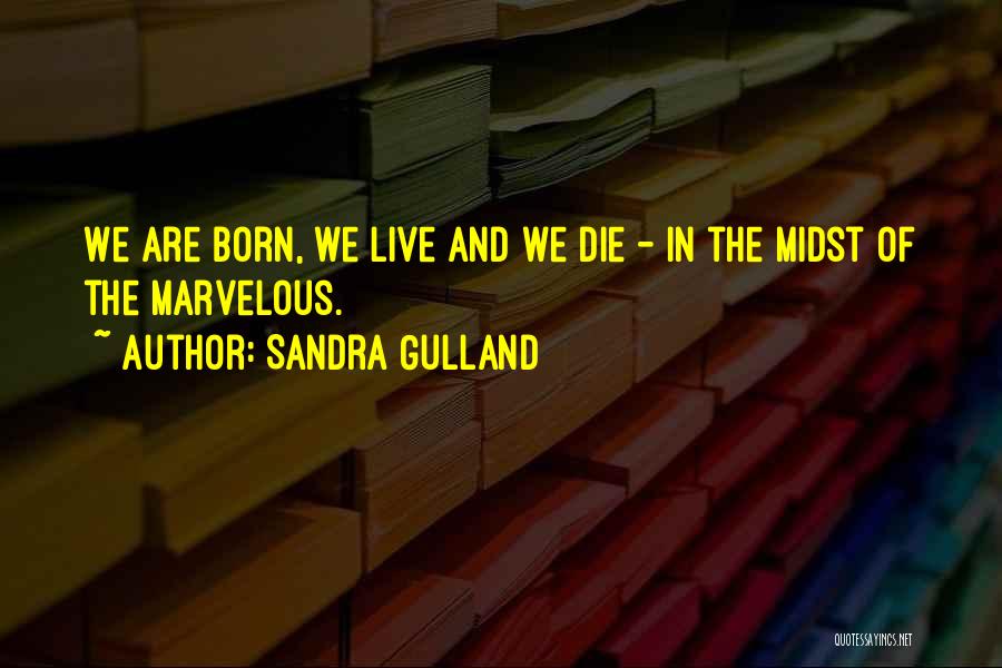 Sandra Gulland Quotes 861130