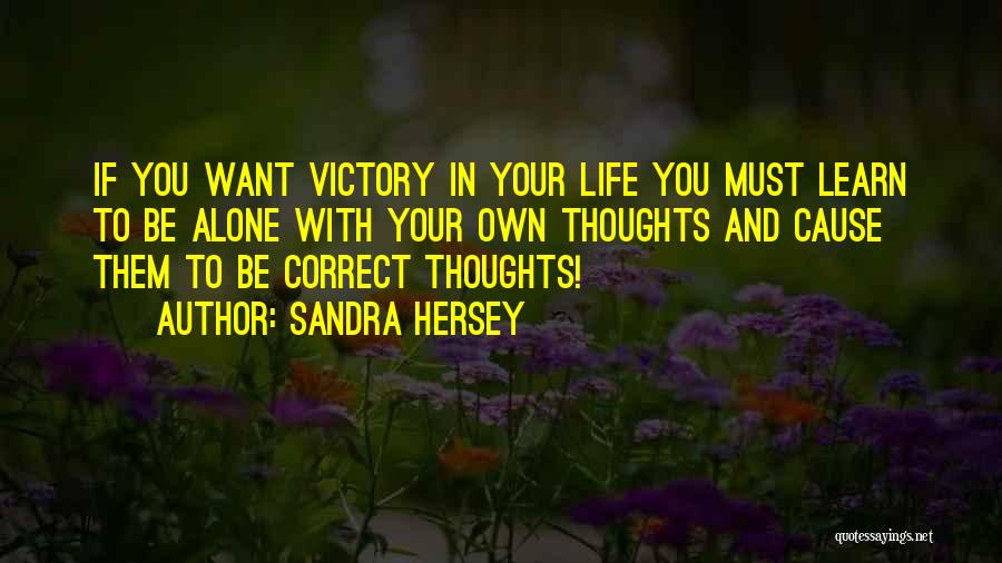 Sandra Hersey Quotes 1837868