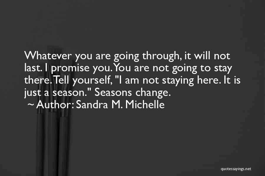 Sandra M. Michelle Quotes 1993958