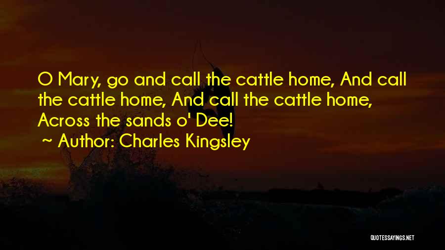 Sands Quotes By Charles Kingsley