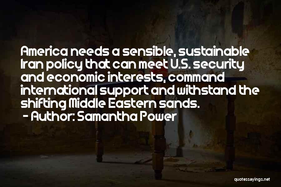 Sands Quotes By Samantha Power