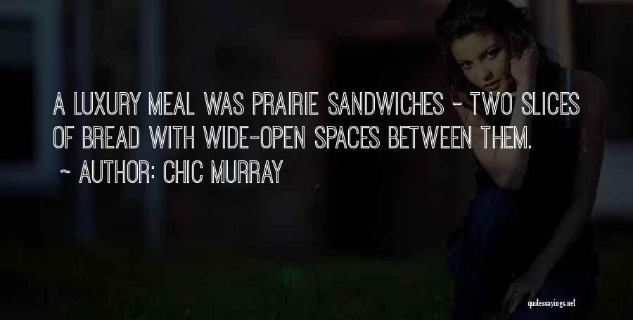 Sandwiches Quotes By Chic Murray