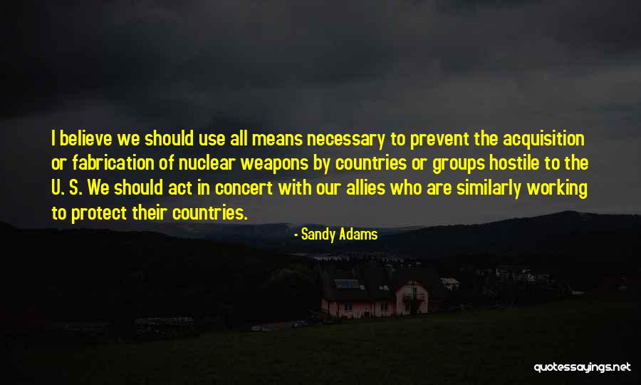 Sandy Adams Quotes 1895198