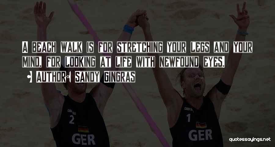 Sandy Beach Quotes By Sandy Gingras