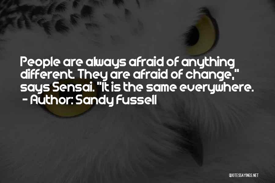Sandy Fussell Quotes 1248600