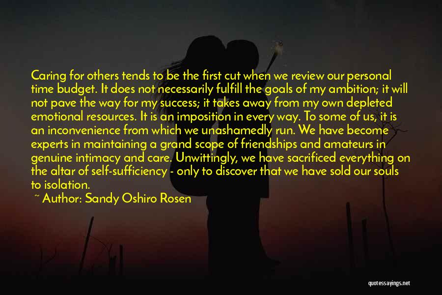 Sandy Oshiro Rosen Quotes 1503346