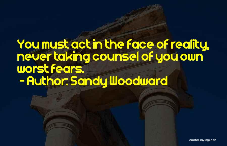 Sandy Woodward Quotes 1661340