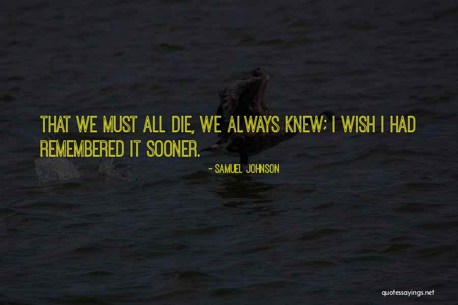 Sandymount Beach Quotes By Samuel Johnson Sandymount Beach Quotes By Samuel Johnson