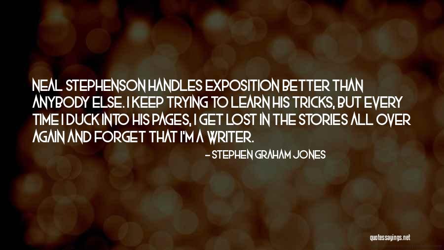 Sanesco Quotes By Stephen Graham Jones Sanesco Quotes By Stephen Graham Jones
