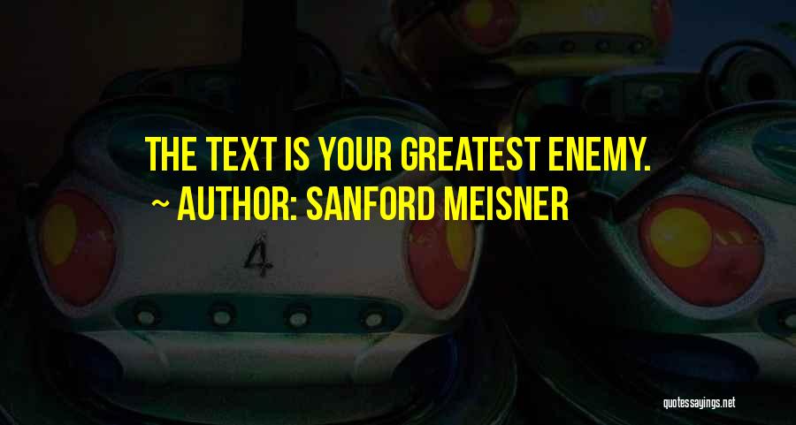 Sanford Meisner Quotes 1606232