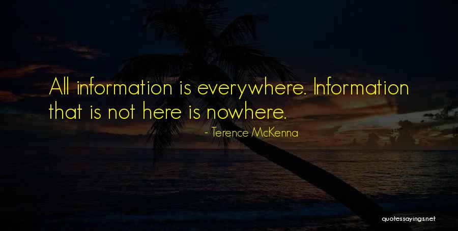 Sanggol Grade Quotes By Terence McKenna Sanggol Grade Quotes By Terence McKenna