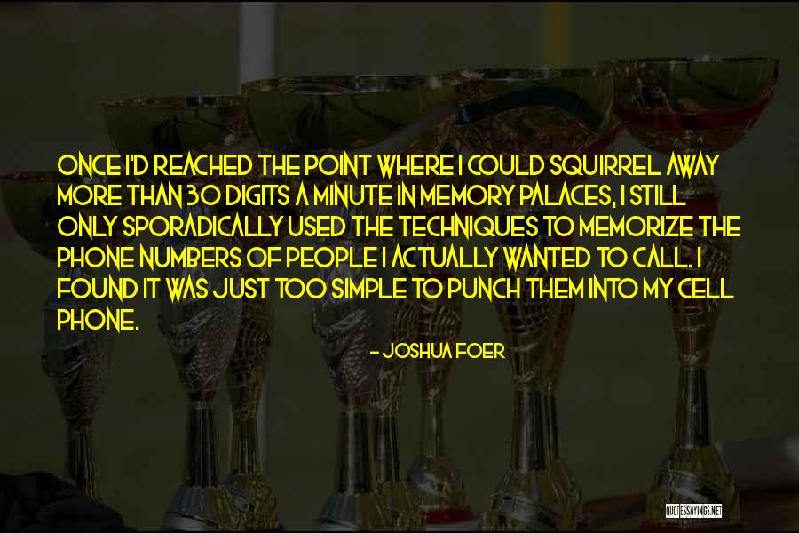 Sangpotirat Quotes By Joshua Foer Sangpotirat Quotes By Joshua Foer