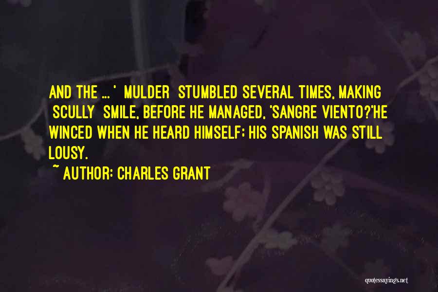 Sangre X Sangre Quotes By Charles Grant