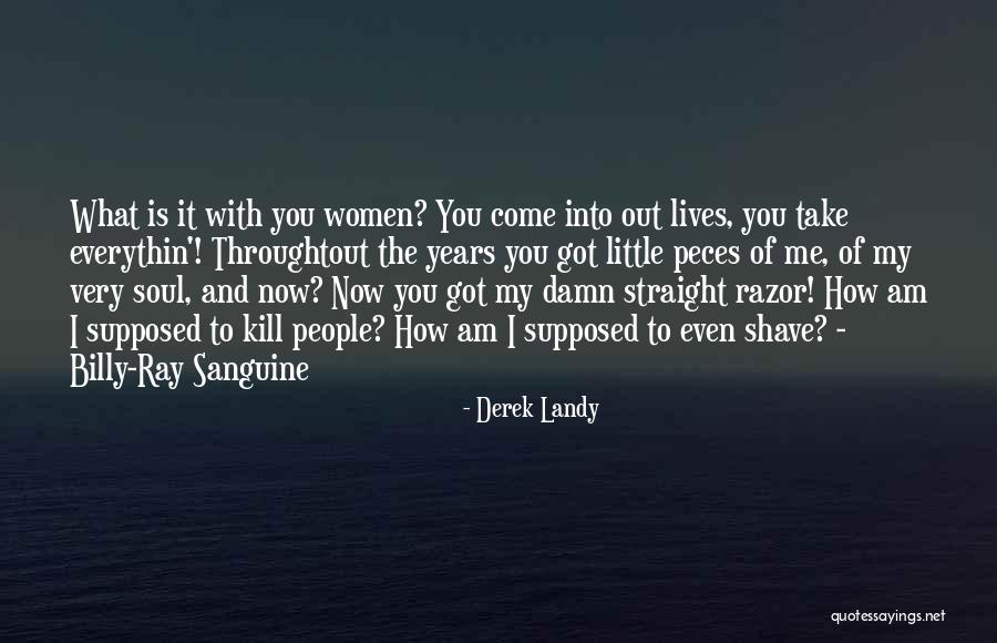 Sanguine Quotes By Derek Landy