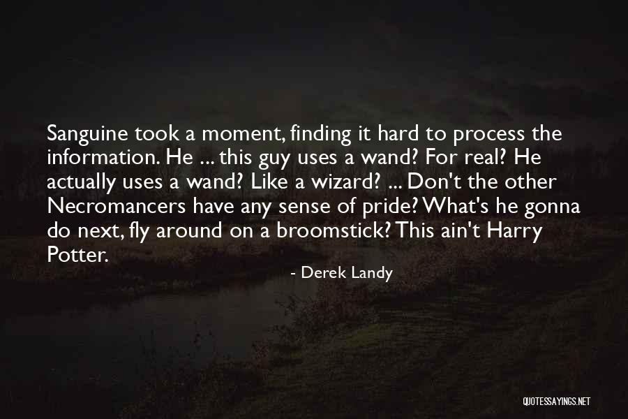 Sanguine Quotes By Derek Landy