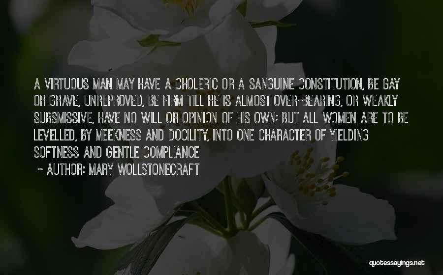 Sanguine Quotes By Mary Wollstonecraft