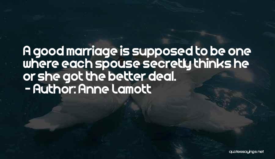 Sanheshp Quotes By Anne Lamott