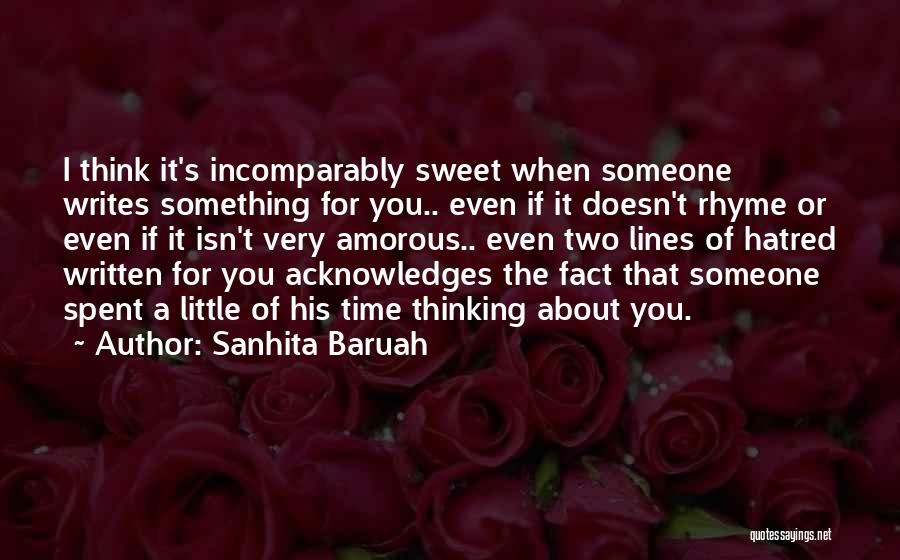 Sanhita Baruah Quotes 1185354