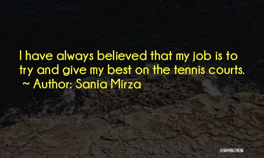 Sania Quotes By Sania Mirza