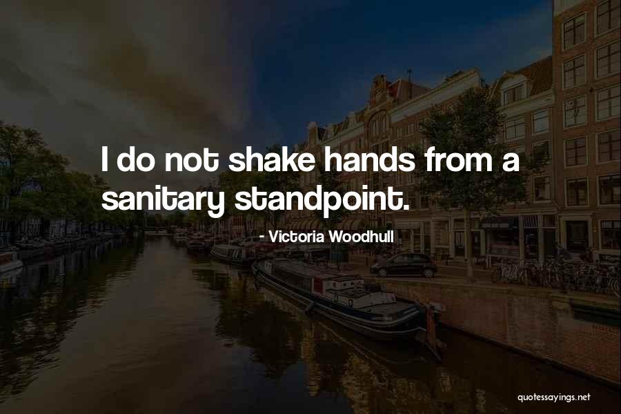 Sanitary Quotes By Victoria Woodhull