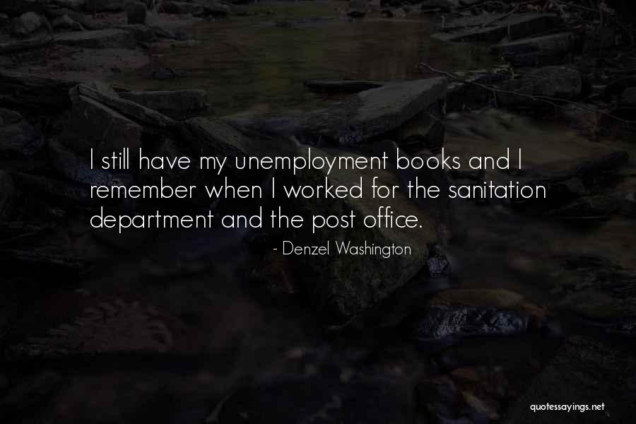 Sanitation Department Quotes By Denzel Washington Sanitation Department Quotes By Denzel Washington