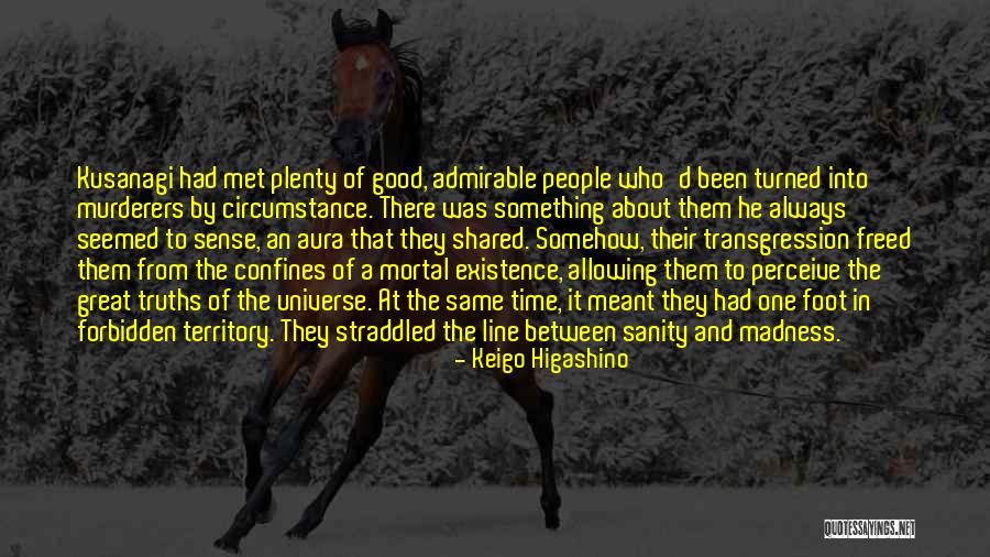 Sanity And Madness Quotes By Keigo Higashino Sanity And Madness Quotes By Keigo Higashino